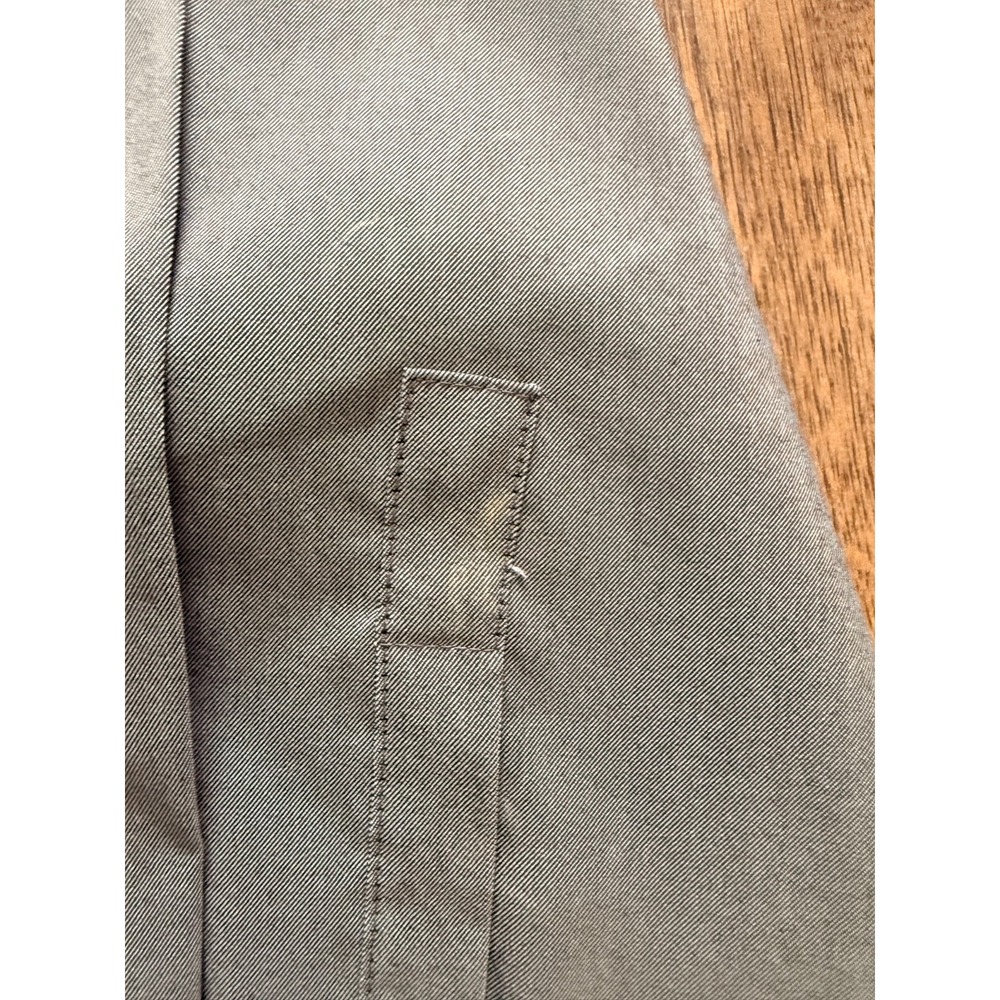 Lot of 2 Madison Men's Dress Shirts Large 16-16.5 32/33 Slim Fit Gray Blue - Picture 12 of 12